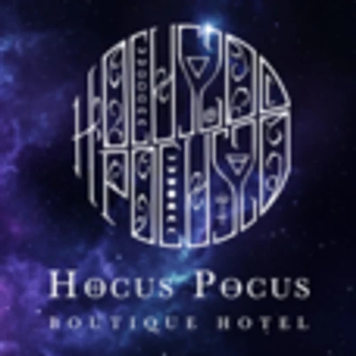 Logotipo de Hocus Pocus Hotel