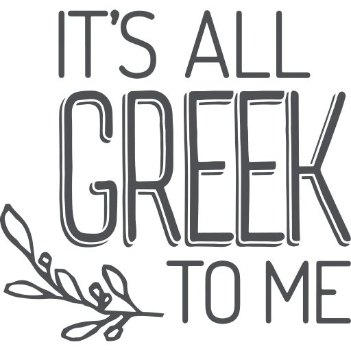 Logotipo de It's All Greek to Me